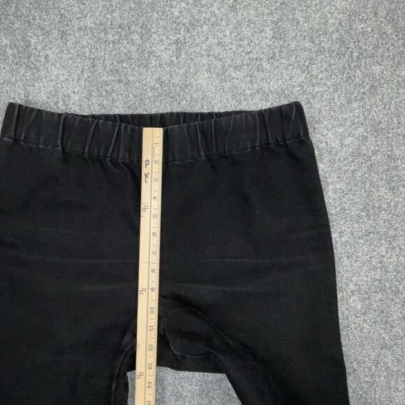 Soft Surroundngs Jeans Womens Size L Black Pull on - Picture 6 of 10